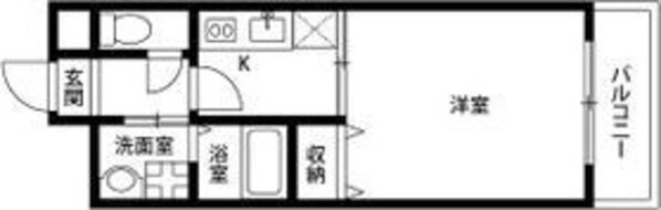 少路駅 徒歩13分 1階の物件間取画像